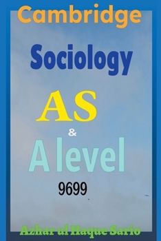 Paperback Cambridge Sociology: AS & A level 9699 Book