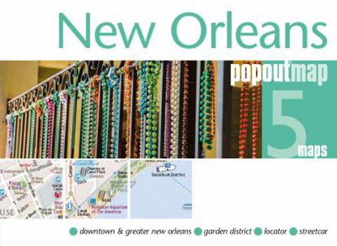 Map New Orleans Popout Map Book