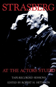 Paperback Strasberg at the Actors Studio: Tape-Recorded Sessions Book