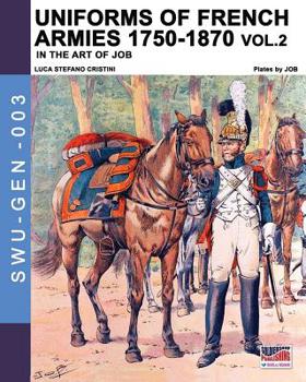 Paperback Uniforms of French armies 1750-1870... vol. 2 [Italian] Book