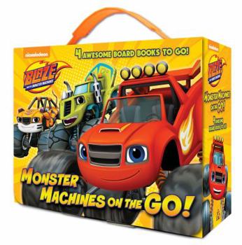 Hardcover Monster Machines on the Go! (Blaze and the Monster Machines): 4 Board Books Book