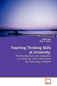 Paperback Teaching Thinking Skills at University Book