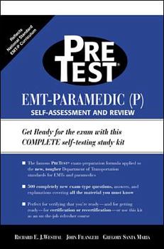 Paperback EMT-Paramedic (P) Pretest Self Assessment and Review Book