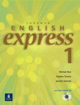 Hardcover Student Book with Audio CD, Level 1, Longman English Express Book