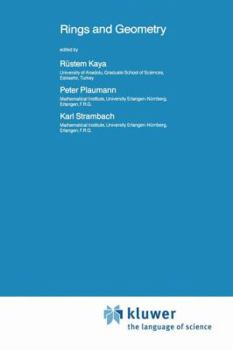 Paperback Rings and Geometry Book