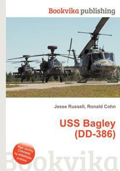 Paperback USS Bagley (DD-386) Book