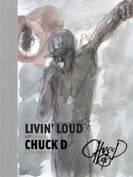 Hardcover Livin' Loud: Artitation Book