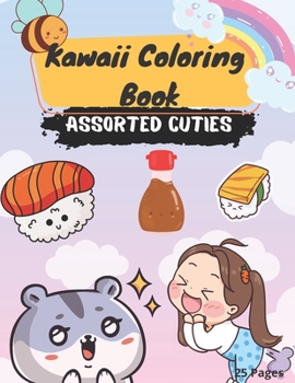 Paperback Kawaii Coloring Book: Assorted Book