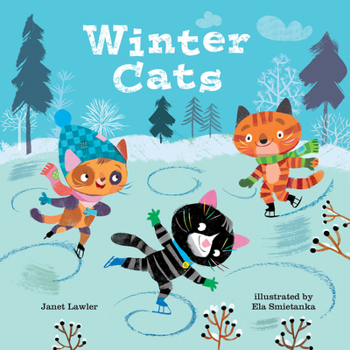 Hardcover Winter Cats Book