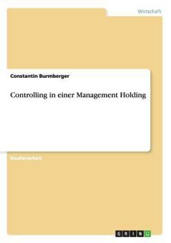 Paperback Controlling in einer Management Holding [German] Book