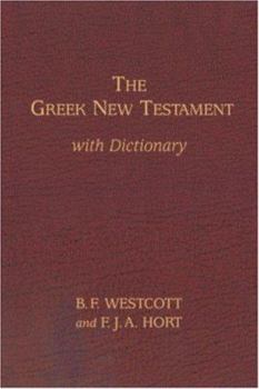 Hardcover Westcott-Hort Greek New Testament-FL-Comparison Book