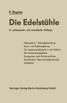 Paperback Die Edelstähle [German] Book