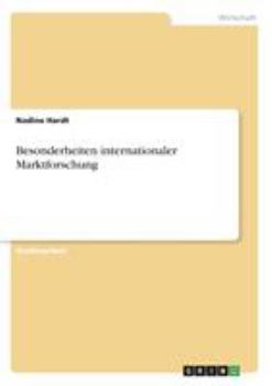 Paperback Besonderheiten internationaler Marktforschung [German] Book