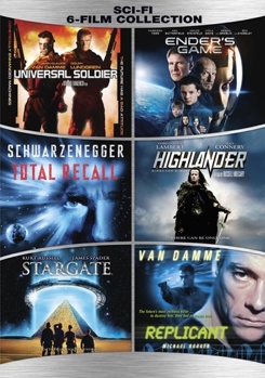 DVD Sci=Fi 6-Film Collection Book
