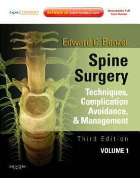 Hardcover Spine Surgery, 2-Volume Set: Techniques, Complication Avoidance and Management (Expert Consult - Online and Print) Book