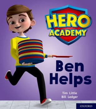 Paperback Hero Academy: Oxford Level 1+, Pink Book Band: Ben Helps Book