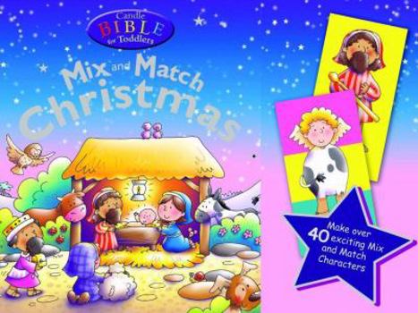 Board book Candle Bible for Toddlers Mix and Match Christmas Book