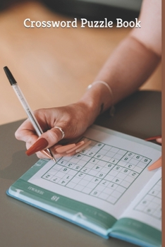 Paperback Crossword Puzzle Book.: Amazon kDP Template. Book