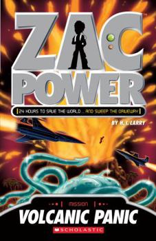 Paperback Zac Power: Volcanic Panic Book