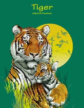 Paperback Tigermalbuch für Erwachsene 1 [German] Book