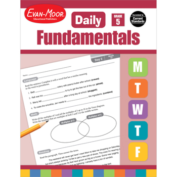 Paperback Daily Fundamentals, Grade 5 Te Book