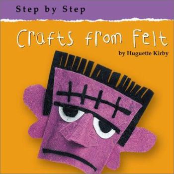 Hardcover Crafts from Felt Book