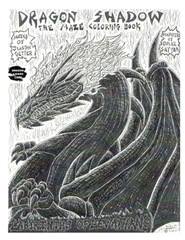 Paperback Dragon Shadow: The Maze Coloring Book