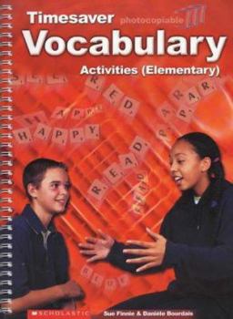 Spiral-bound Timesaver Vocabulary Activities Book