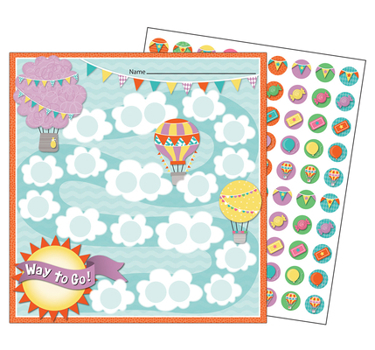 Misc. Up and Away Mini Incentive Charts Book