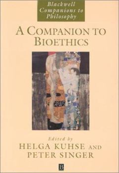 Paperback A Companion to Bioethics Book