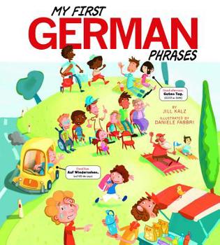 Hardcover My First German Phrases Book