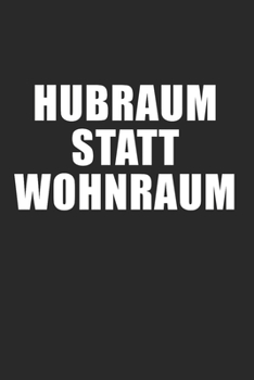 Hubraum statt Wohnraum  - Tuning Auto Tuner: 120 Pages 6 'x 9' |Dot Graph Paper Journal Manuscript • Planner • Scratchbook • Diary