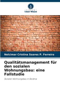Paperback Qualitätsmanagement für den sozialen Wohnungsbau: eine Fallstudie [German] Book