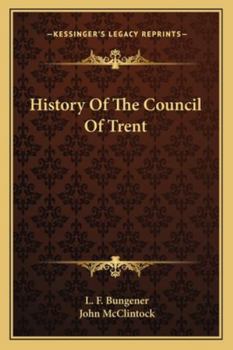 Paperback History Of The Council Of Trent Book