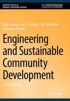 Paperback Engineering and Sustainable Community Development Book