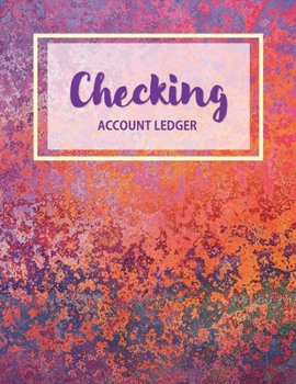 Checking Account Ledger Simple Debit Credit Book: General journal sheet | Accounting books journal and ledger | Bookkeeping ledger | Ledger account | Daily accounting ledger | Cash book