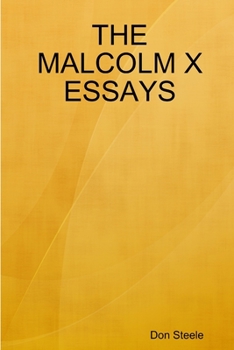 Paperback The Malcolm X Essays Book