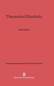 Hardcover Theoretical Elasticity Book