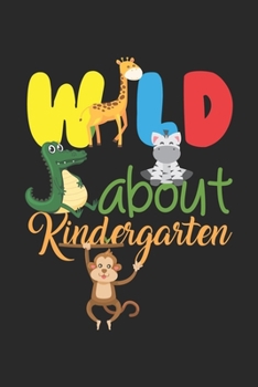 About Kindergarten: Erzieherin Kinder Sohn Tochter Notizbuch liniert DIN A5 - 120 Seiten für Notizen, Zeichnungen, Formeln | Organizer Schreibheft Planer Tagebuch