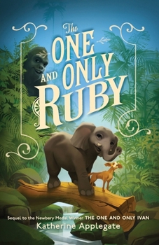 Paperback The One and Only Ruby [Large Print] Book