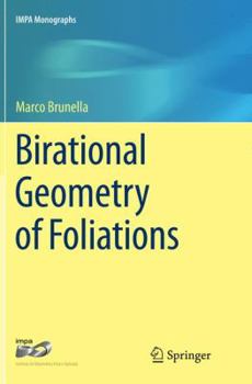 Paperback Birational Geometry of Foliations Book