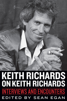 Paperback Keith Richards on Keith Richards: Interviews and Encounters Book