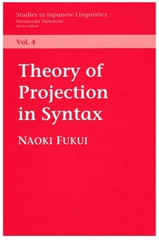 Paperback Theory of Projection in Syntax Book