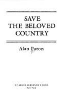Hardcover Save the Beloved Country Book