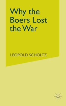 Paperback Why the Boers Lost the War Book