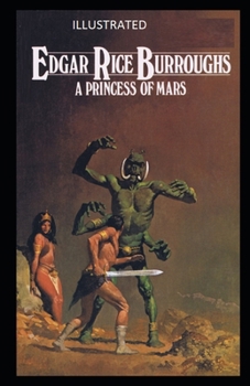 Paperback A PRINCESS OF MARS Illustrated Book