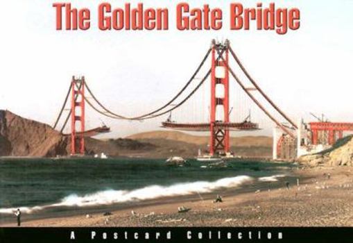 Hardcover The Golden Gate Bridge Postcard Book