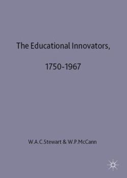 Hardcover The Educational Innovators, 1750-1967: 2 Volume Set Book