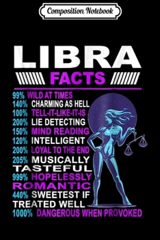 Composition Notebook: Libra Facts  Journal/Notebook Blank Lined Ruled 6x9 100 Pages
