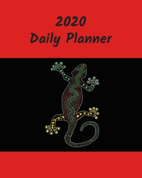 Paperback 2020 Daily Planner: Gecko; January 1, 2020 - December 31, 2020; 8" x 10" Book